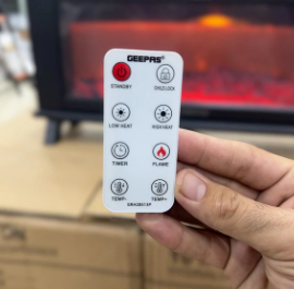 Geepas Convection Fireplace Heater GRH28513P