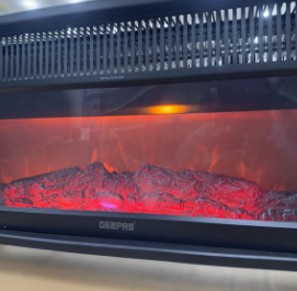 Geepas Convection Fireplace Heater GRH28513P