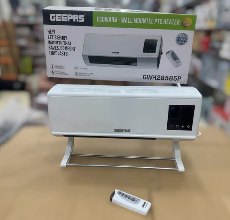 Geepas Ecowarm Wall Mounted PTC Heater GWH28585P