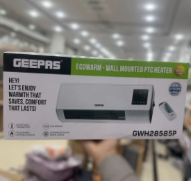 Geepas Ecowarm Wall Mounted PTC Heater GWH28585P