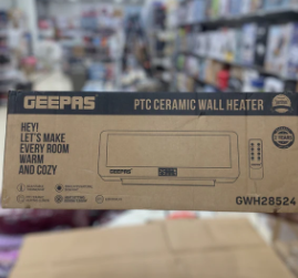 Geepas PTC Ceramic Wall Heater | Fireplace Wall Heater | GWH28524