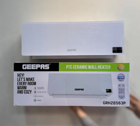 Geepas Ultraheat - Wall Mounted PTC Heater GRH28563P