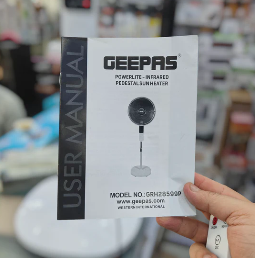 Geepas Infrared Pedestal Sun Heater GRH28599P