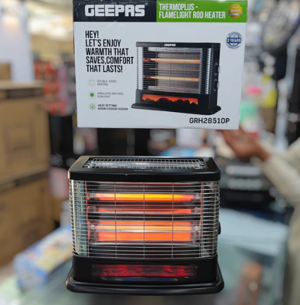 Geepas Flame & Rod heater GRH28510P