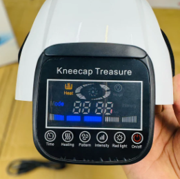 Rechargeable Knee Massager, with Heating and Vibration Large LED Screen