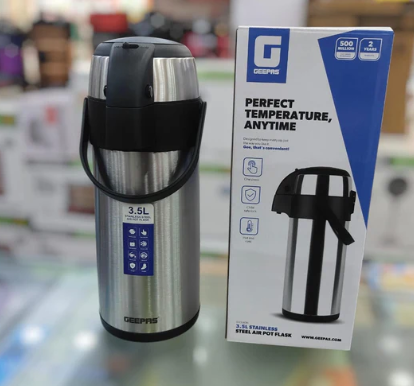 GEEPAS 3.5L stainless steel termos Vacuum Flask GVF5263