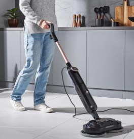 GEEPAS Digital Steam Mop Upright Steam Cleaner Floor Mop 63077