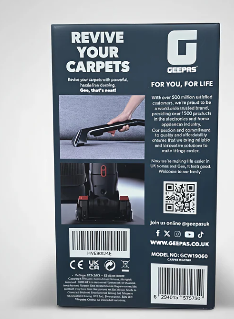 Geepas Carpet Washer & floor cleaner GCW19060