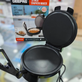 GEEPAS 10 Inch Chapati Maker GCM6125N | Roti Maker | Tortilla Maker