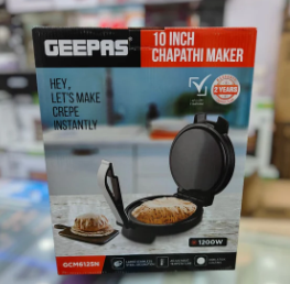 GEEPAS 10 Inch Chapati Maker GCM6125N | Roti Maker | Tortilla Maker