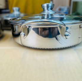 Original Imported Honeycomb Lesser Coating Shallow Casserole Set