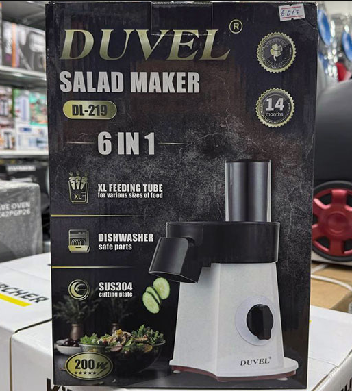 Imported Electric Salad Maker Vegetable Cutter – Multifunction Vegetable Slicer & Food Processor for Kitchen
