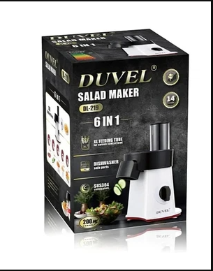 Imported Electric Salad Maker Vegetable Cutter – Multifunction Vegetable Slicer & Food Processor for Kitchen