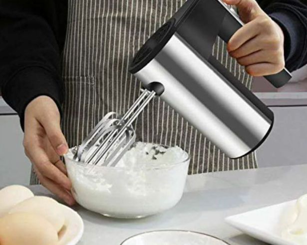 Imported Electric Hand Beater Mixer for Baking – 7 Speed Egg & Cream Whisk Machine