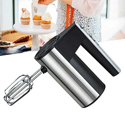 Imported Electric Hand Beater Mixer for Baking – 7 Speed Egg & Cream Whisk Machine