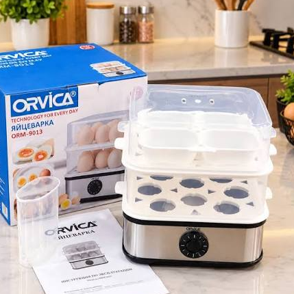 Imported Multifunction Egg Cooker and Vegetable Steamer