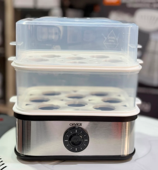 Imported Multifunction Egg Cooker and Vegetable Steamer