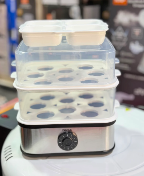 Imported Multifunction Egg Cooker and Vegetable Steamer