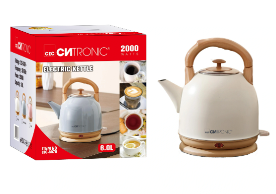 CNtronic 6 Liter Commercial Electric Kettle