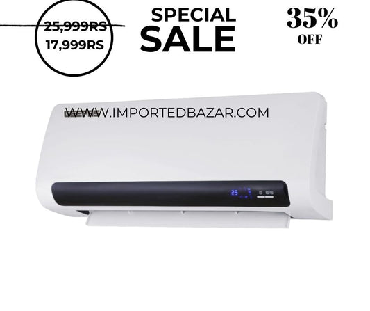 Japanese Electric Wall Mounted Fan Heater / Split Heater