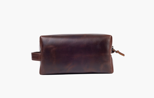 Leather Cosmetic Portable Makeup Pouch Waterproof Travel Friendly Organizer Bag Toiletries Storage Bag