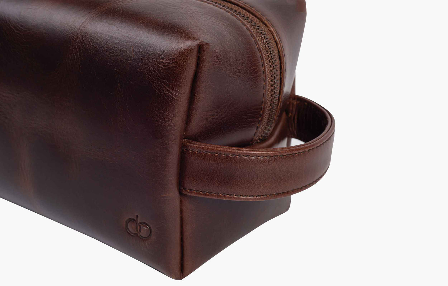 Leather Cosmetic Portable Makeup Pouch Waterproof Travel Friendly Organizer Bag Toiletries Storage Bag