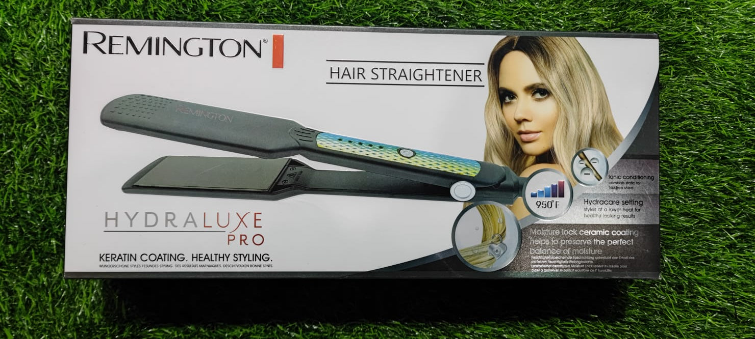 REMINGTON HYDRALUXE PRO WIDE PLATE HAIR STRAIGHTENER