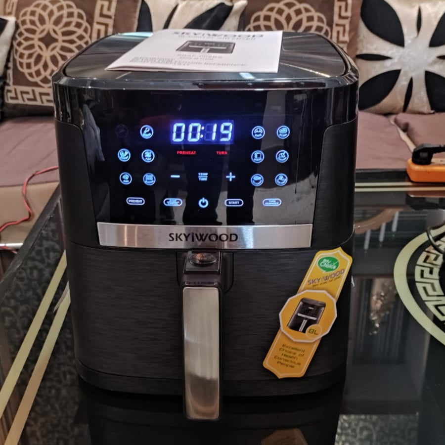 8 Liter Original England's Digital Air Fryer Skyiwood SKAF008BS