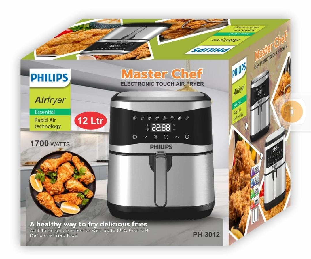 12 Liter Philips Original Double Element Digital Air Fryer PH3012