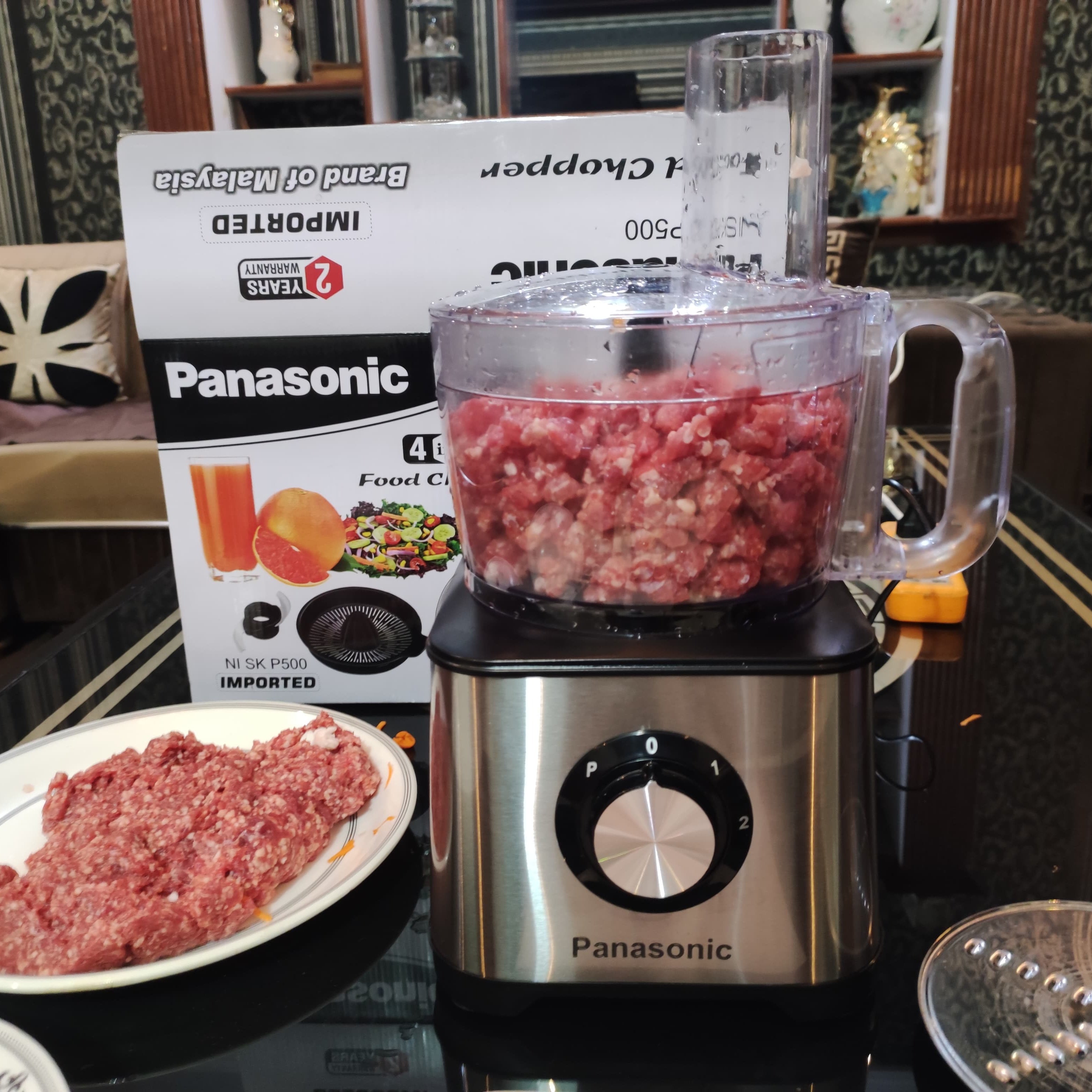 Panasonic 4 in 1 Food Chopper 1000W