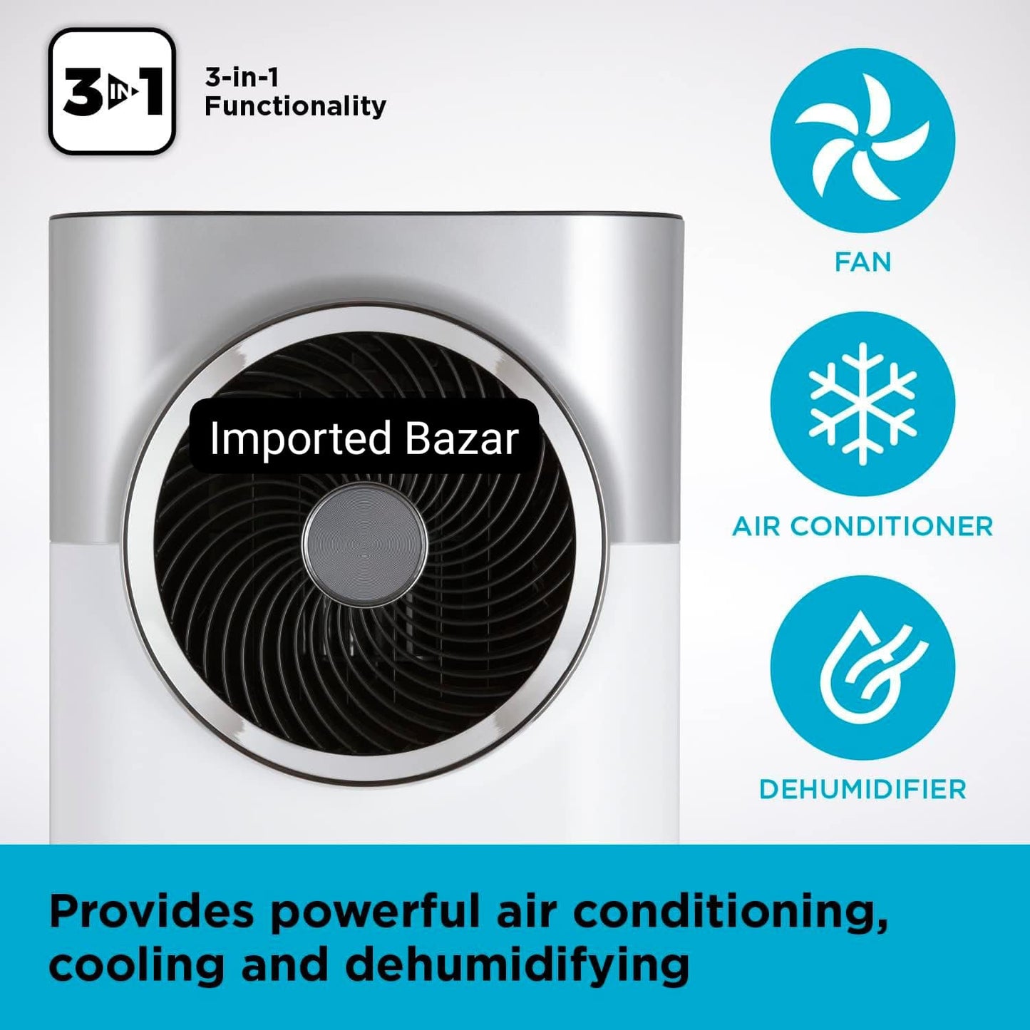 Skyiwood Portable Air-Conditioned  Heat & Cool | 12000 BTU | Inverter Series