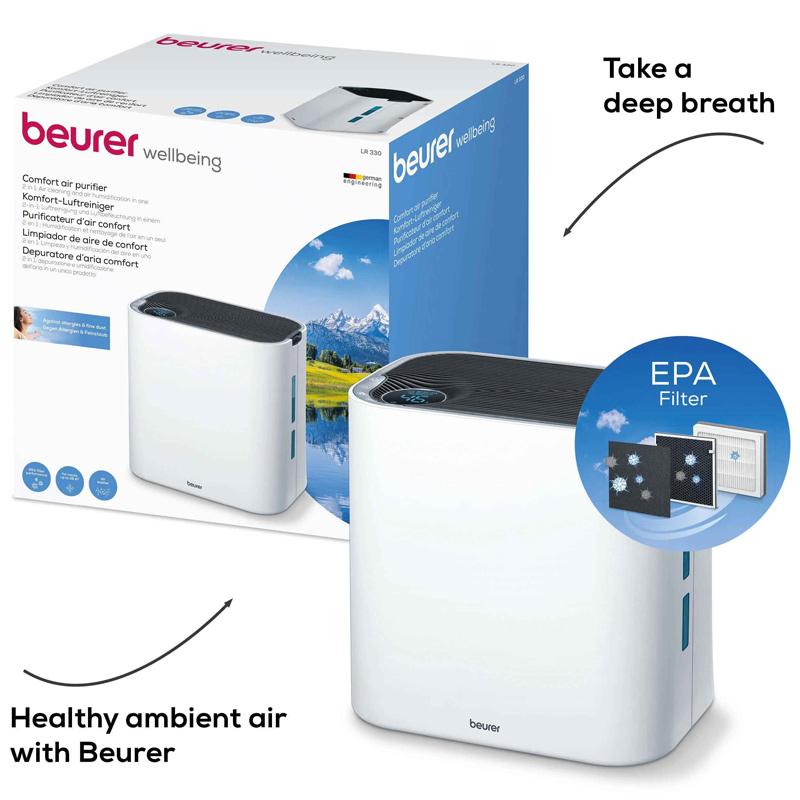 Beurer 2 In 1 Air Purifier & Humidifier LR 330
