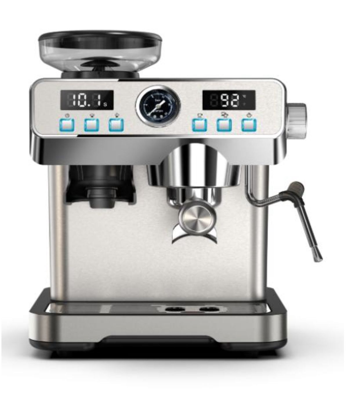Original American Automatic Espresso Coffee Machine All in One With Grinder Milk tank Cappuccino & Latte Coffee Maker