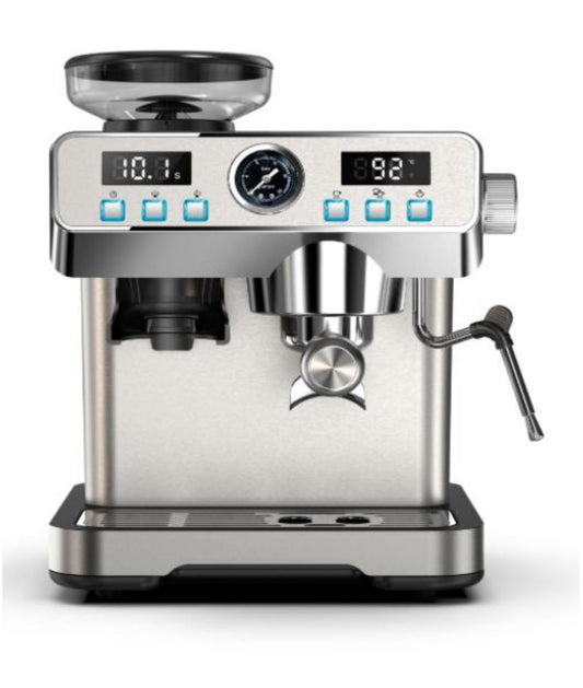 Original American Automatic Espresso Coffee Machine All in One With Grinder Milk tank Cappuccino & Latte Coffee Maker