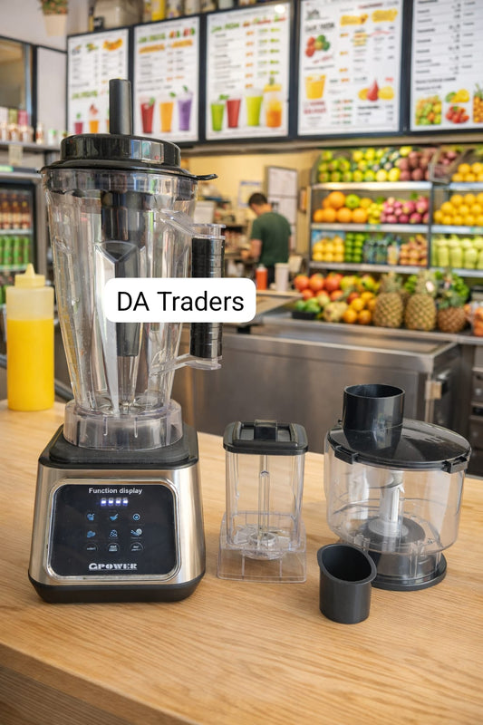 Original German 3 In 1 Commercial Blender Grinder & Meat Chopper 3L 2000W 2 Year Warranty