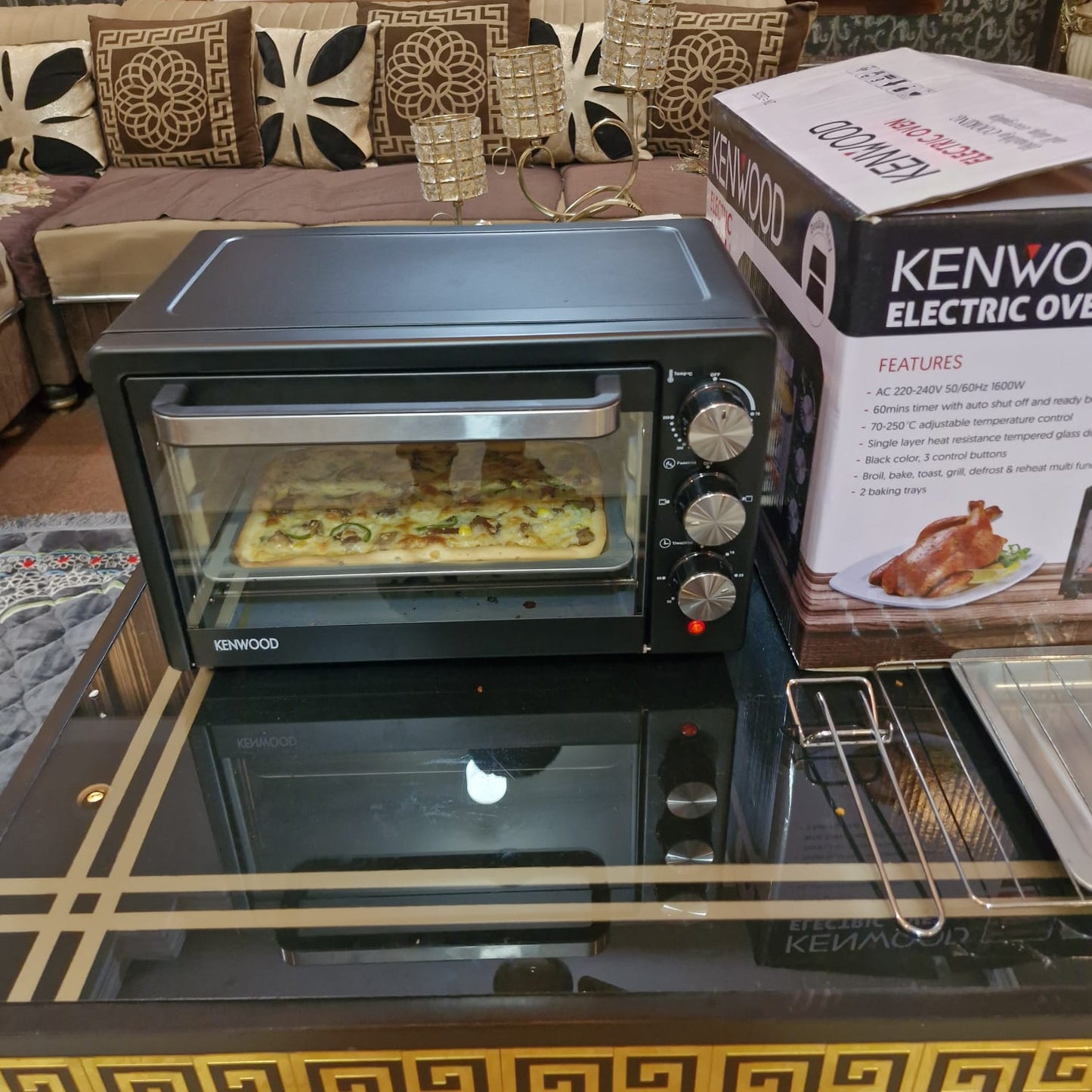 Kenwood 25L Electric Baking Oven With Double Tray ( Special Edition Model )
