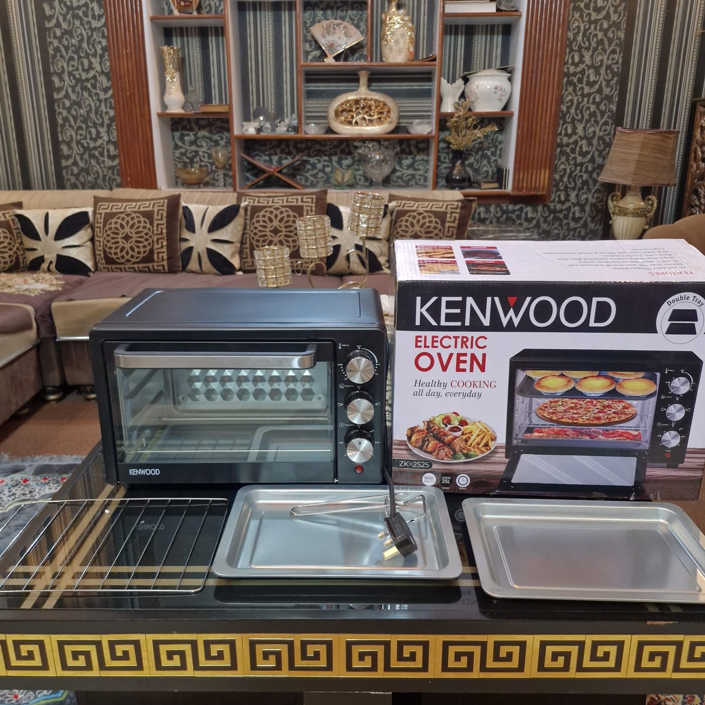Kenwood 25L Electric Baking Oven With Double Tray ( Special Edition Model )