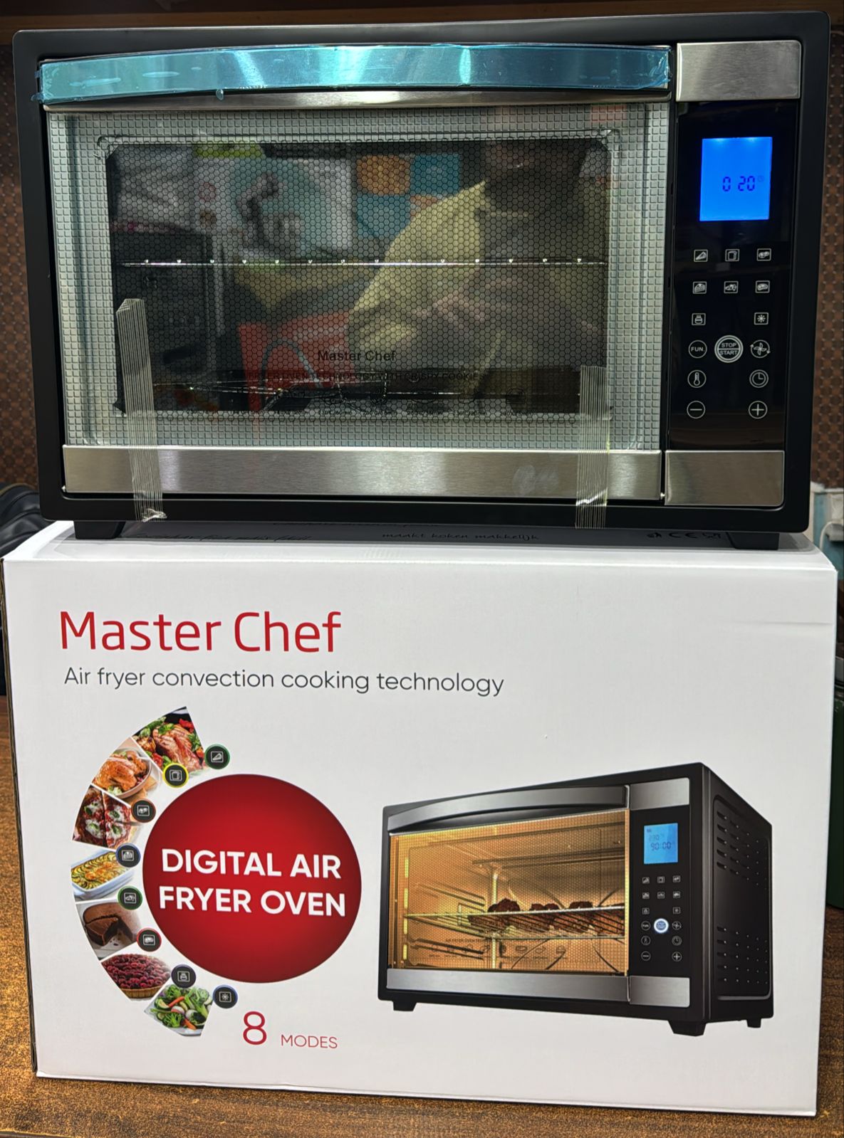 Master Chef Digital Air Fryer Oven 90L 2000W