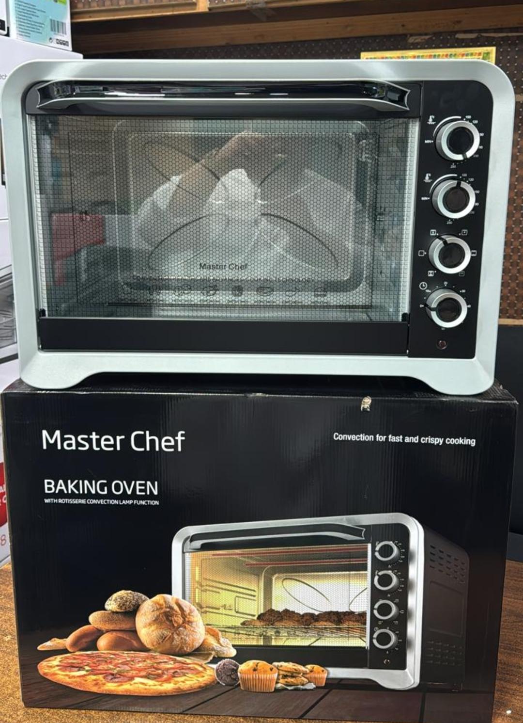 Master Chef 90 Liter Electric Baking Oven With Rotisserie & Convection Fan ( Special Edition Model )
