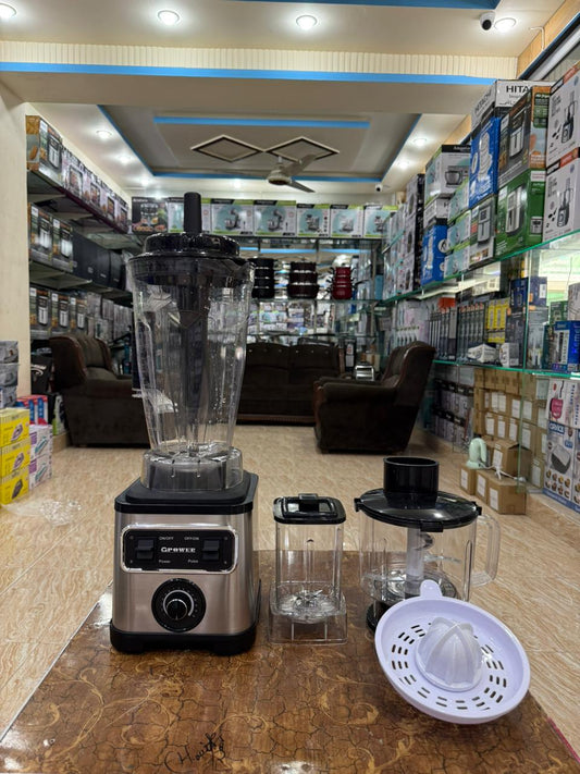 Original German Gpower 5 In 1 Commercial Blender Grinder Chopper & Citrus