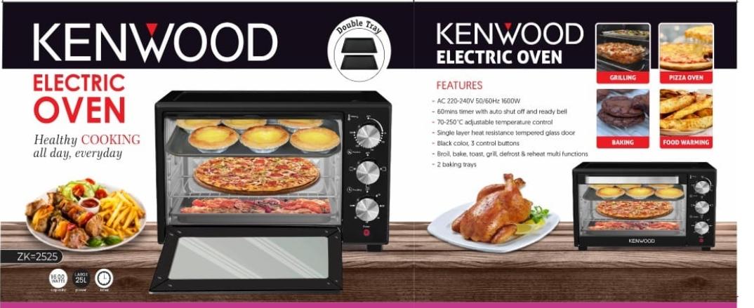 Kenwood 25L Electric Baking Oven With Double Tray ( Special Edition Model )