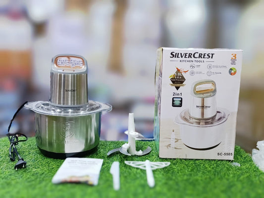 Silver Crest 5L 1400W 2 In 1 Food Chopper | SC-5505