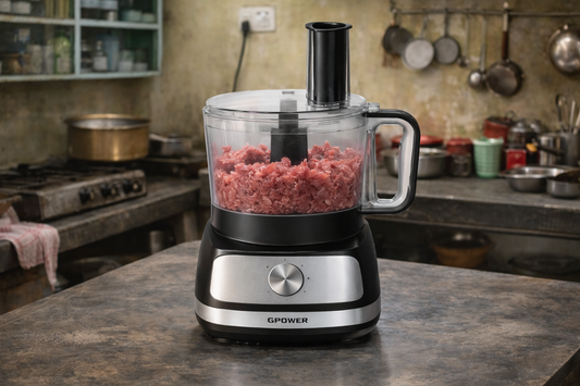 German Electric Meat Chopper With Vegetable Cutter 3 In 1 | Meat Grinder 2L 800W