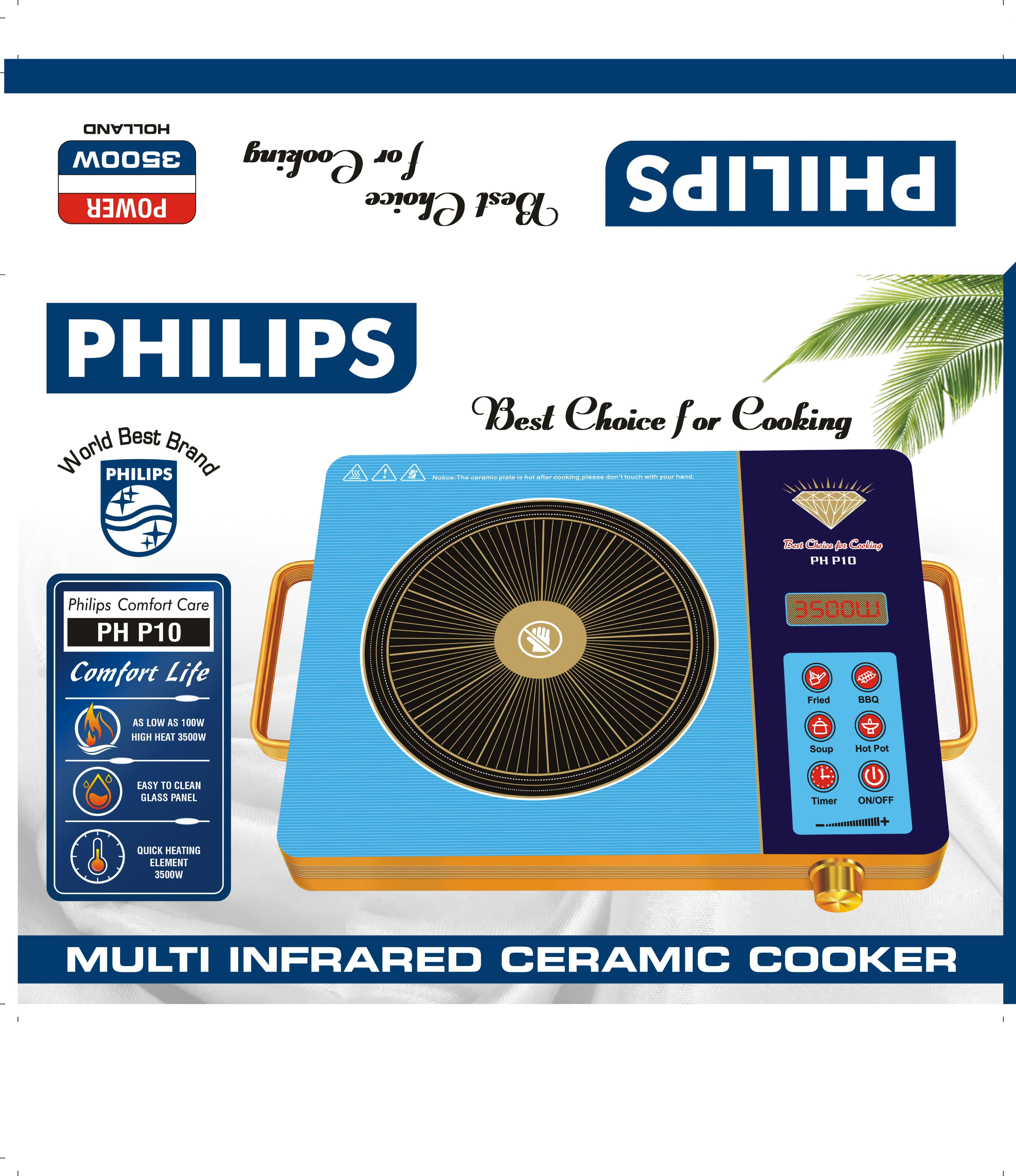 Original Philips Infrared Cooker PH P10