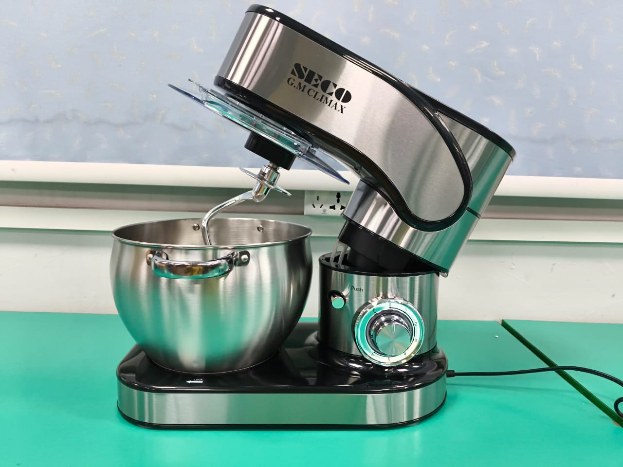 Seco 7.5 Liter Stand Mixer 1500W | Dough Maker | Kneading Machine