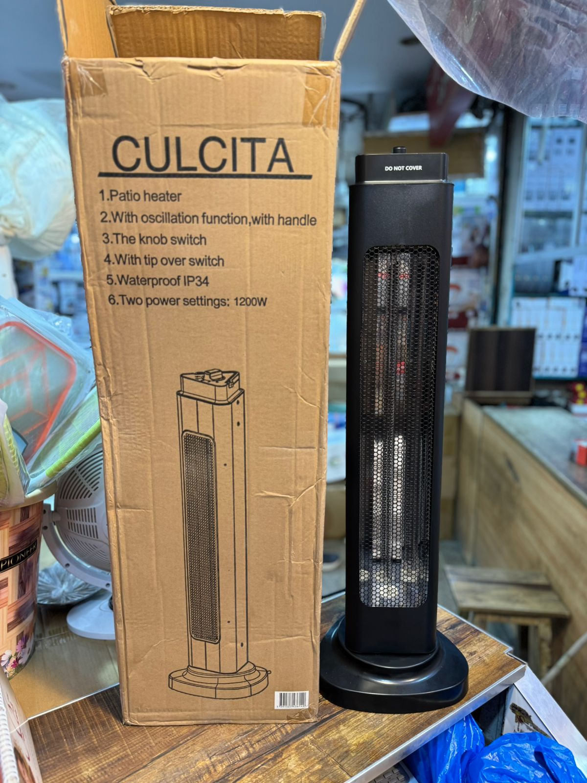 Culcita PTC Fan Heater