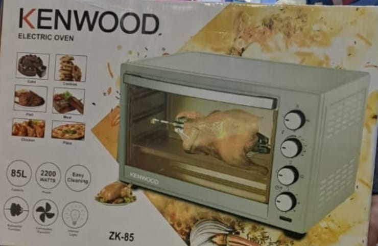 Kenwood 85L Electric Baking Oven With Rotisserie Grill & Convection Fan ( ZK-85 )