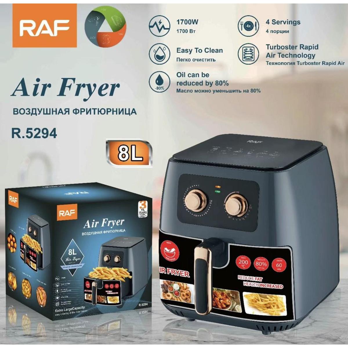 Original RAF Air Fryer 8 Liter 1700W R.5294