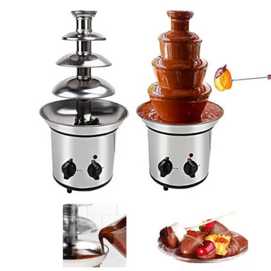 Imported 3 Tiers Stainless Steel Chocolate Fountain