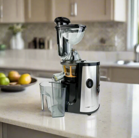 CNtronic Professional Slow Masticating Juicer 450W – Fresh Fruit & Vegetable Extractor LEE-622